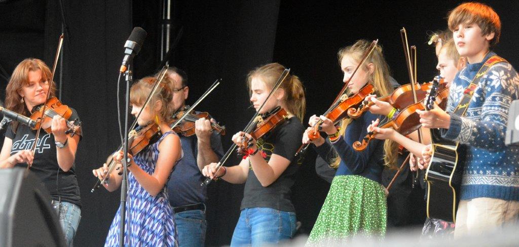 Fanø Fiddlers - Young Edition. Fotos: Per Dyrholm